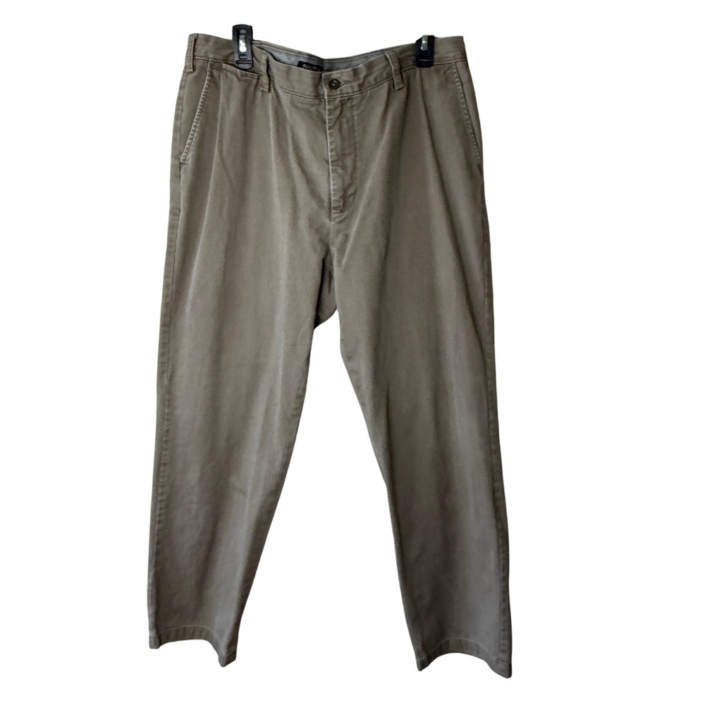 Nautica Clipper Y2K Vintage Chino Pants Mens 38x31 Khaki Normcore Streetwear Tan